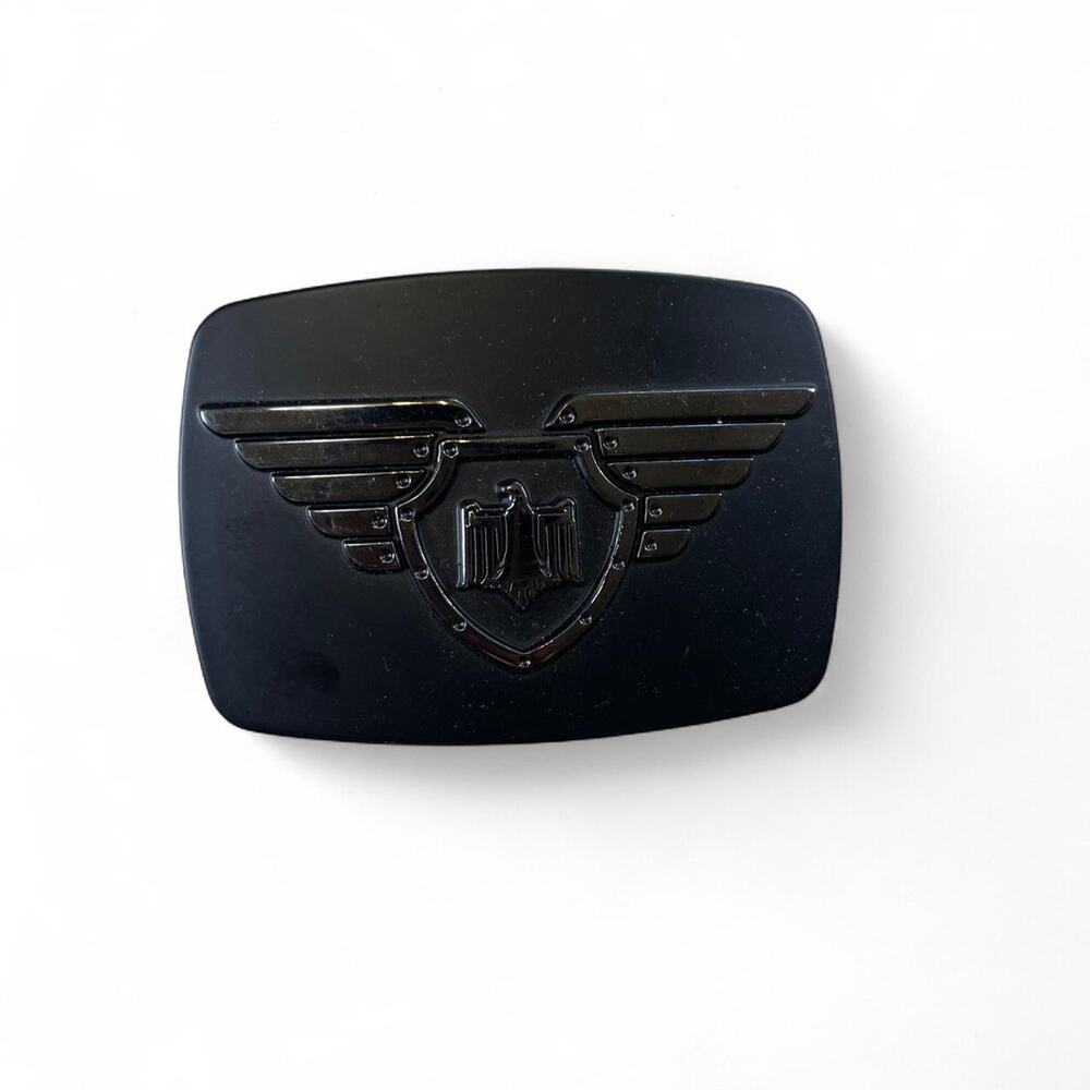 Black vintage belt buckle accessories